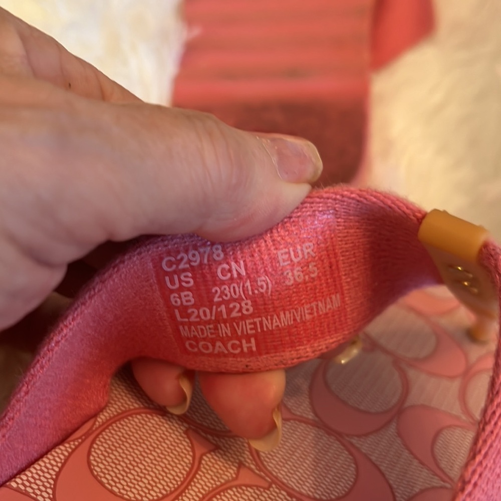 COACH SANDALS - Picture 3 of 4